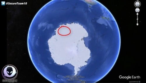 谜！10年前南极巨大物体惊爆是UFO基地？