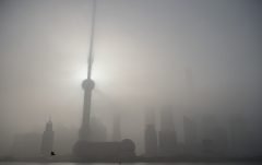 上海雾霾太重国际赛车训练被取消(图)
