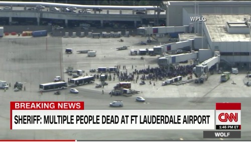 快讯：美佛州机场爆发枪击