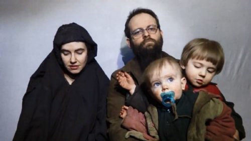 被塔利班組織綁架5年 美加夫婦獲救