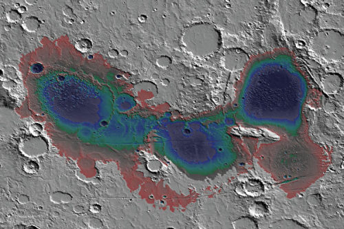 火星曾有令人难以置信的巨大湖泊