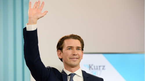 奥31岁库尔茨获胜成为欧洲最年轻领导人