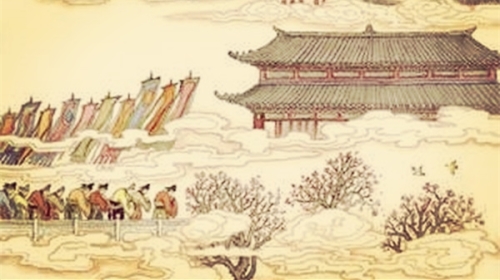 现在四方来朝，而且身为国王的贵宾也来到了北京，明成祖当然要热情接待，让这些国王一瞻上国风采。