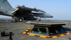 美「無敵艦隊」到達朝鮮水域已做好準備(圖)