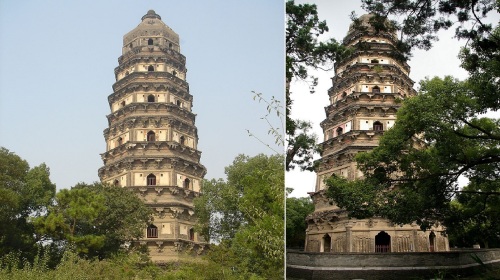 千年的虎丘塔－－中國的「比薩斜塔」