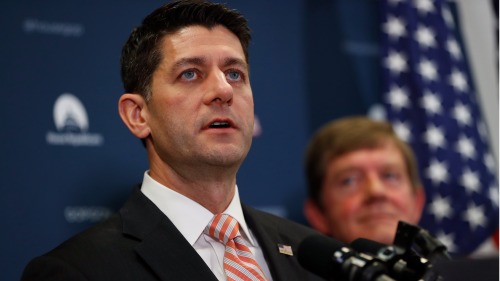 前眾議院議長保羅·萊恩(Paul Ryan)剛宣布不競逐連任，就率團訪台