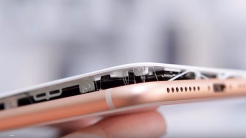 iPhone8爆多起電池膨脹事件 蘋果證實調查