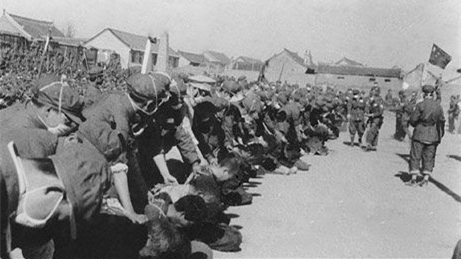 中共在镇反运动中大批处决已经投降、退役的国民党军高级将领。