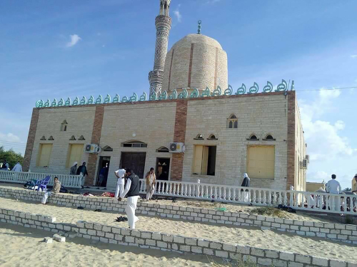 11月24日，埃及北西奈省清真寺Al-Rawdah遭到恐怖襲擊。