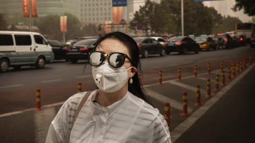 中国空气污染严重