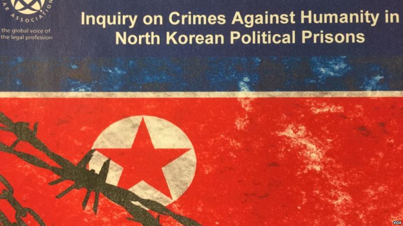 國際律師協會有關朝鮮政治犯集中營調查報告的封面