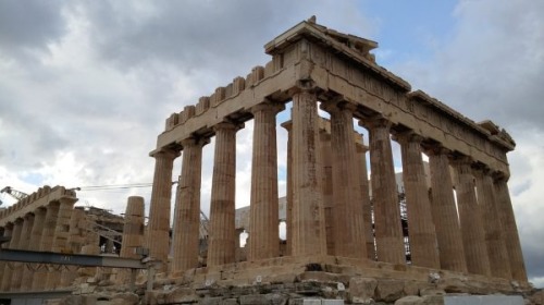 古希腊的文明完全被毁灭了。