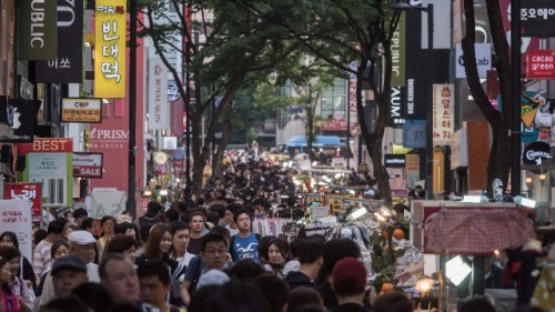 赴韩旅游的中国游客在时隔13个月后，首次突破40万人次。