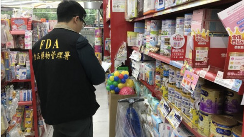 臺灣食藥署全力清查法國問題奶粉。