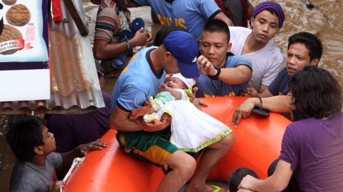 热带风暴袭击菲律宾120人丧生160人失踪
