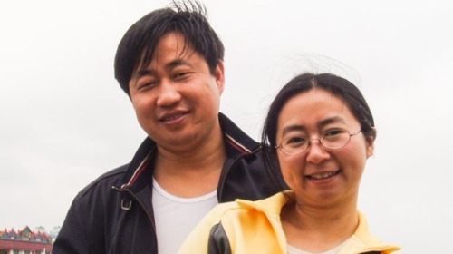 謝陽和妻子