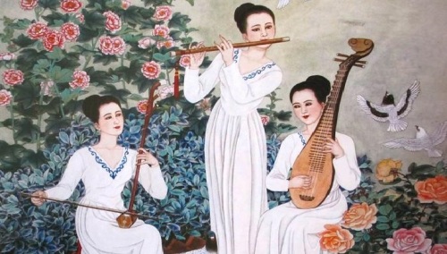 竹笛是中国最古老的吹奏乐器之一。