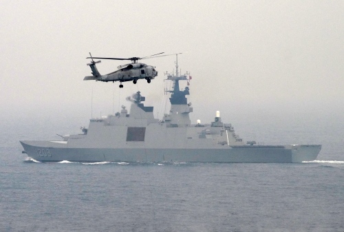 中國海軍近年來在台海動作頻頻，引起各界關注。