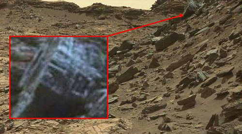 NASA拍摄到火星上神秘物体似史前遗迹