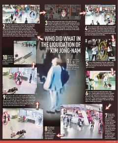 發現金正男案新嫌犯疑女嫌以暗號傳訊息(組圖)
