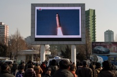 金正恩連發4枚彈道導彈挑戰中共耐心(圖)