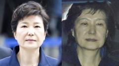 朴槿惠得知被捕後:默默進洗手間卸妝拆盤發(組圖)