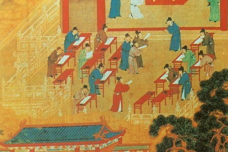 中國古代科舉考試。