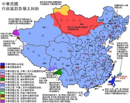 外蒙古的独立使得中国丢失了150万平方公里的土地。