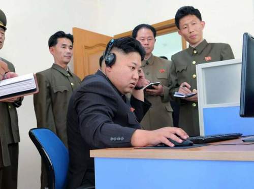 金正恩正在要求朝鲜建立入侵全球金融系统的黑客网络（网络图片） 