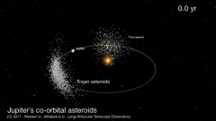 疯狂小行星反方向运行逃过死亡命运100万年(图)