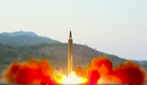 朝鮮導彈測試