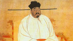宋朝的开国皇帝赵匡胤。