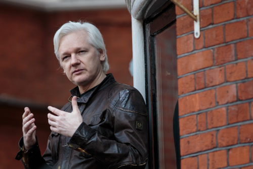 維基解密聯合創始人朱利安．阿桑奇（Julian Assange）
