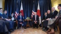 日美拟加强首脑会晤应对朝鲜导弹试验(图)