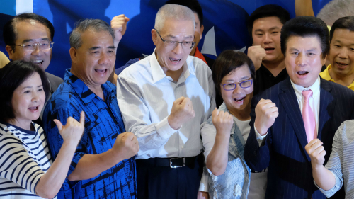 2017年5月20日，吴敦义在国民党主席选举中获胜。