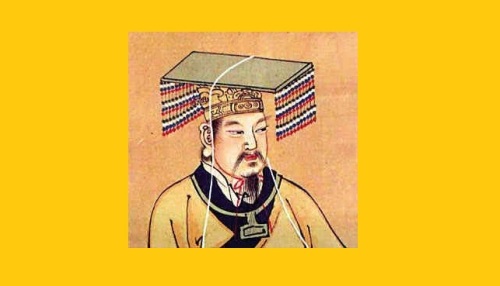 中華始祖--軒轅黃帝之像。