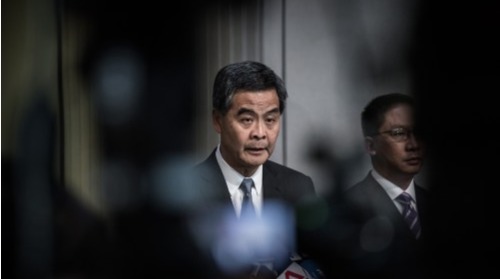 7月10日，一份疑似前香港特首梁振英智囊中央政策组的密件遭曝光。