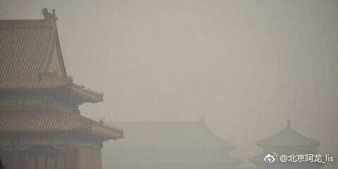 沙尘污染侵袭北京