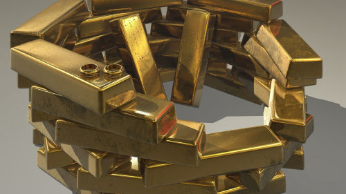 中國內地官媒2月4日報導，一些人以純度不足的非標準黃金做質押物，騙取19家銀行業金融機構190億元人民幣貸款。分析指銀行業亂象頻出，追查下去會觸目驚心。