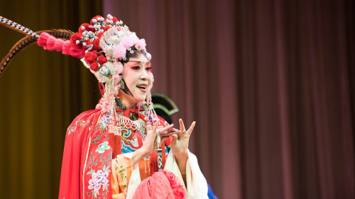 京剧艺术承传着中华传统文化的精神。