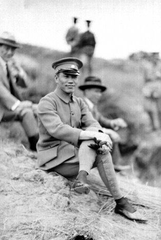 蒋介石摄于1920年代。