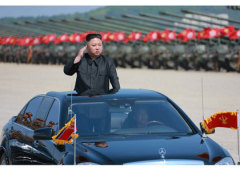 金正恩殘暴三式暗殺獵犬吃高射炮轟(圖)