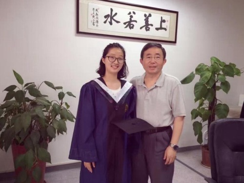 章瑩穎和她的父親
