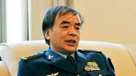 中共空军上将刘亚洲资料照片。（图片来源：网络）