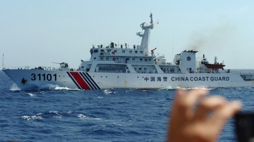 中國海警船除夕再巡航釣魚島