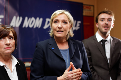 法國極右翼政黨民族陣線領導人勒龐
