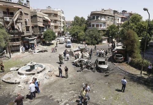 硝烟再起大马士革爆三起自杀汽车炸弹袭击