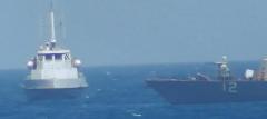 美戰艦波斯灣向伊朗艦隻開火示警(圖)