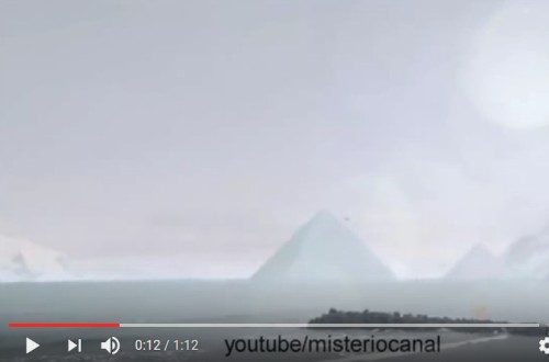 南极洲发现3座人造金字塔！？
