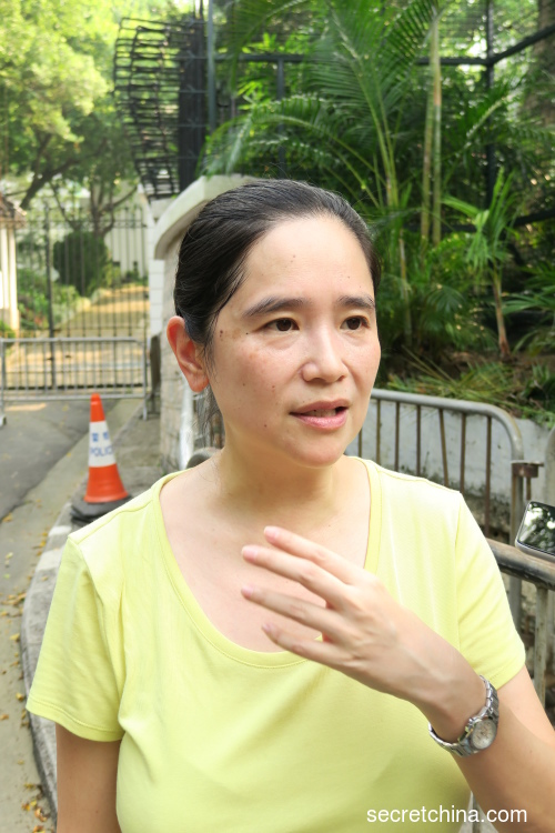 參與遊行的溫小姐表示, 港人已經對政府失去信心。